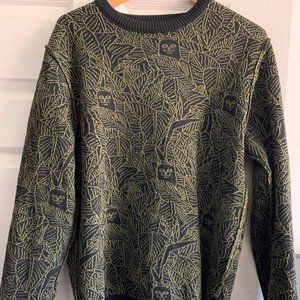 RIPNDIP Nermal Leaf Knit Reversible Sweater